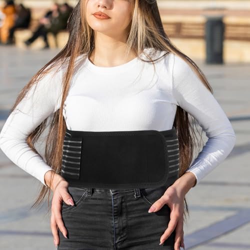 Faja lumbar magnética auto-calentable ajustable talla L negra miniatura 6