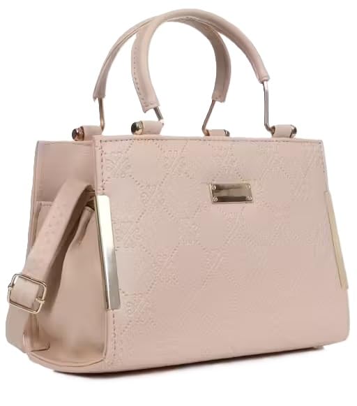 Elegant Cutwork Women Handbag With Spacious Structured Design