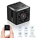 Produktbild Mini Kamera, euskDE Full HD 1080P Tragbare Kleine Überwachungskamera, Mikro versteckte Kamera mit Bewegungserkennung und Infrarot Nachtsicht, Compact Sicherheit Kamera für Innen und Aussen