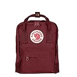 Fjällräven Mochila Granate Kanken Mini Os Red 7L Versátil y Resistente