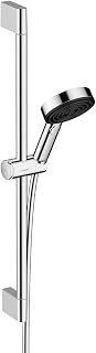 hansgrohe Pulsify 12-inch Handshower with Slide Bar and Hose in Chrome, 24161001