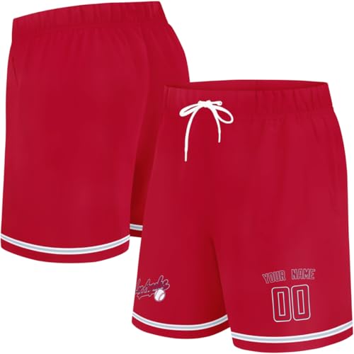 Image of ANTKING Swim Trunks Custom Name Number Beach Shorts for Men Youth Gifts