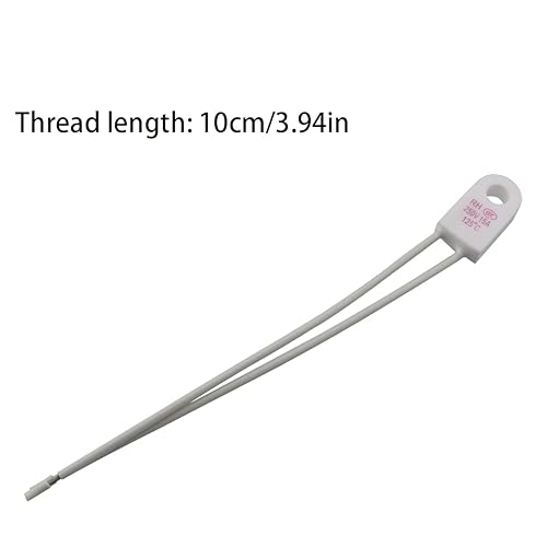 Miniatura 2 de 4 unids 257.0 °F Protector de sobretemperatura Fusible de cerámica Fusible térmico Circuito limitador de temperatura Corteos Fusible térmico de