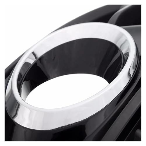 Parrillas 8R0807681 y 8R0807682 de listón doble negro para faros antiniebla de Q5 2013 a 2017 2