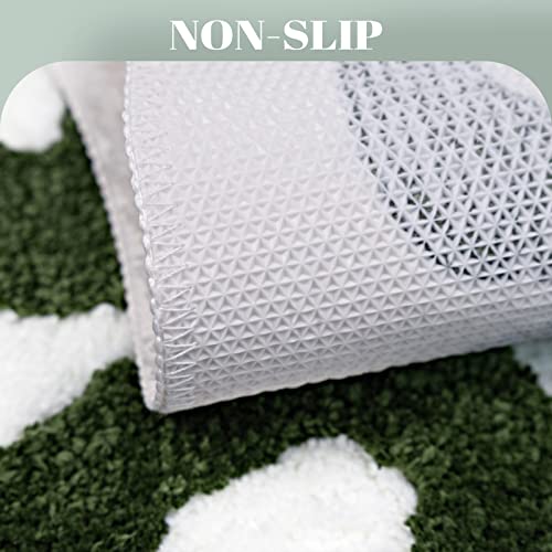 Unibath You Look Good Bath Mat Green Bathroom Rugs Funny Cute Bathroom Decor Preppy Small Cool Rug Non Slip Microfiber Washable Absorbent Shower Rug, 25”X21”… #TOP7