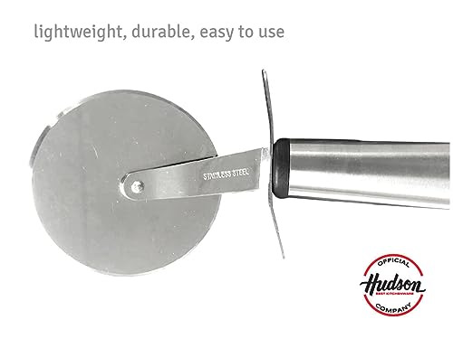 HUDSON Premium Pizza Cutter Wheel Stainless Steel