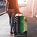 Travel Luggage Cover Vintage Mexico Michoacan Mexican And America Flag Fashion Washable Baggage Suitcase Protector Fit For Luggage X-Large