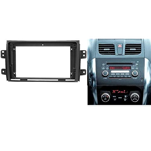 Sound Way - Kit Montaggio Mascherina Adattatore autoradio 9" Pollici Compatibile con Suzuki SX4 2007-2013 / Fiat Sedici 16 2006-2014 - KA22-958