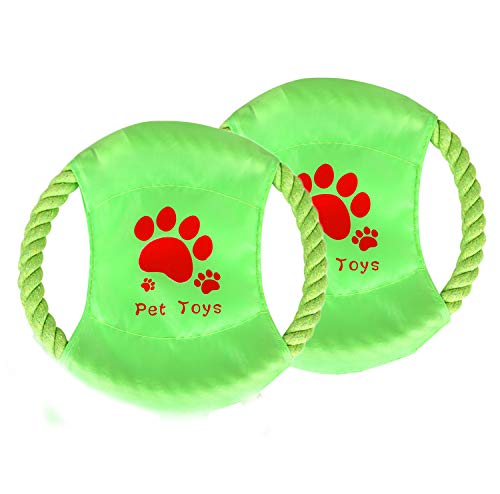 Dog Toys Flying Disc Rope Toy Chew Toys 2 Pack for Dogs Flying Discs Training Cotton Rope-Dog Toy Pack Set DT1-2P Dog Toys Flying Disc Rope Toy Chew Toys 2 Pack for Dogs Flying Discs Training Cotton Rope-Dog Toy Pack Set DT1-2P