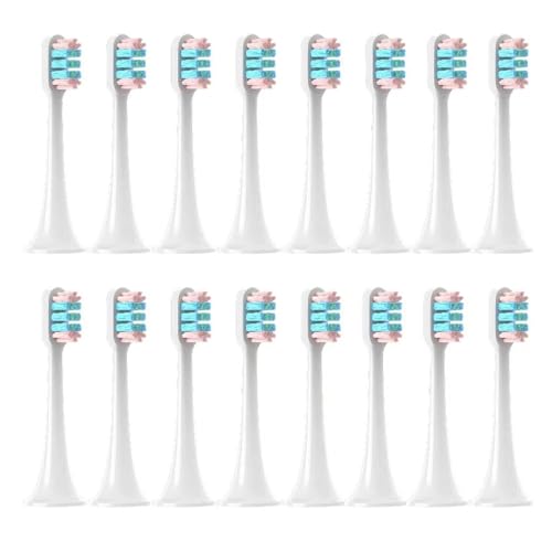 �d�����u���V�����p�u���V�w??�b�h�B��?�i Mijia T500 T500C T300 T700(16 Pink toothbrush head)