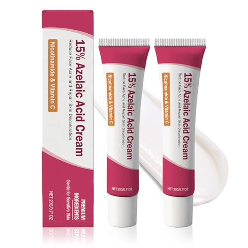 Azelaic Acid Azelainsäure Creme Azelainsäure Serum zur Reduzierung von Hautunreinheiten & Feuchtigkeitspflege 20g (2PC)