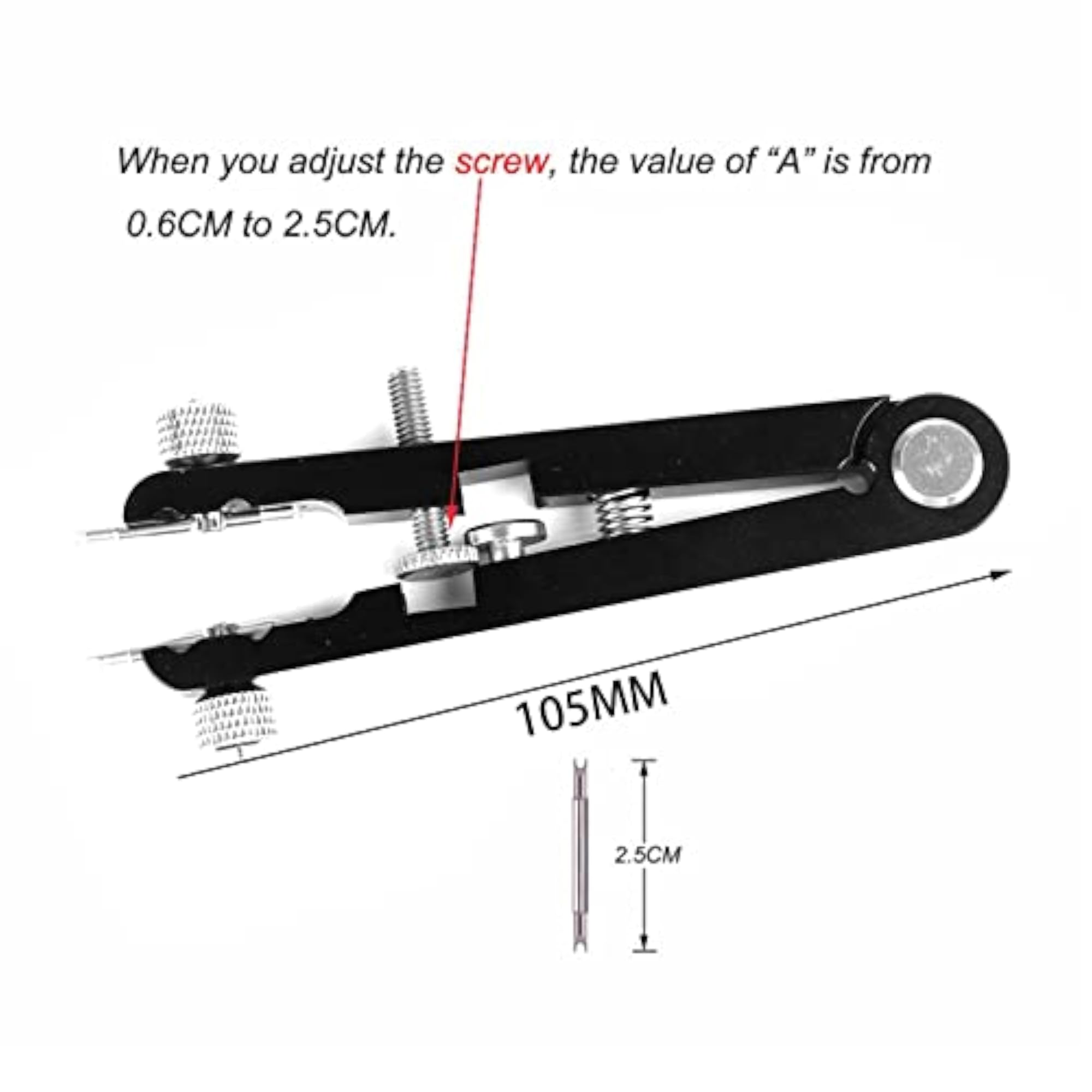 Watch Bracelet Spring Bar Plier Tweezer Remover Tool