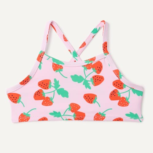 Image of Amazon Essentials Girls and Toddlers' Cross Back Bikini Set