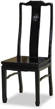 Black Rosewood Chinese Longevity Chair