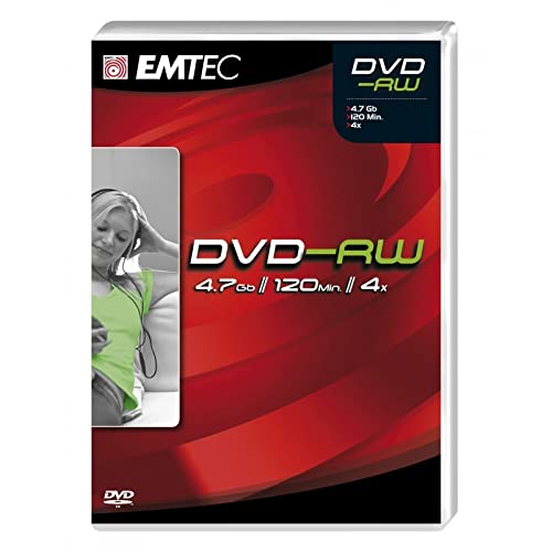 Emtec DVD-RW 4.7GB Pack de 1