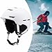 kowaku Winter Sports Helmet for Skiing and Skateboarding with Enhanced Cushioning, L White