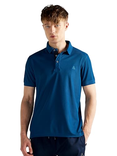 Image of Clans & Hans Men's Solid Regular Fit Polo T Shirt | Collar Tshirts | Half Sleeves |Plain T-Shirt for Men (Available in Plus Size)