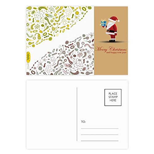 Lot de 20 cartes postales avec motif de créature verte impression premium