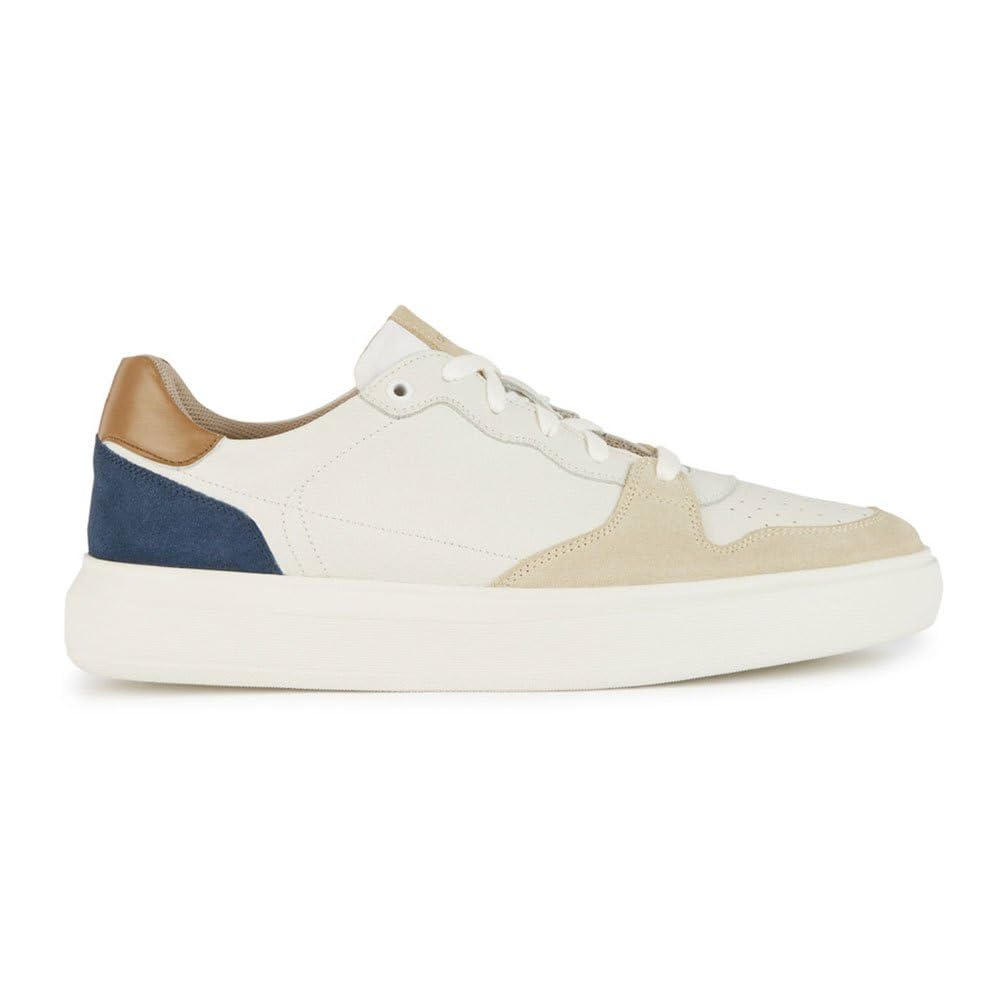 Geox U Deiven B Men's Trainers, White Avio, 10 UK