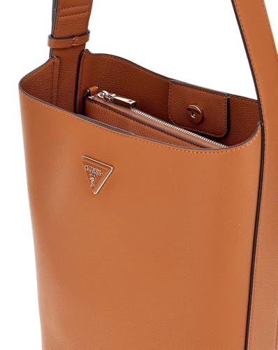 Sac à épaule Meridian II Bucket Bag Cognac marron GUESS - 2