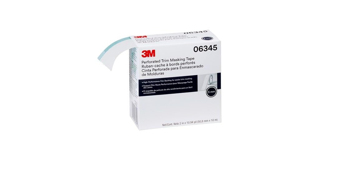 3M 06345 3 m Trim Masker Tape, 06345, 50,8 mm x 10 m