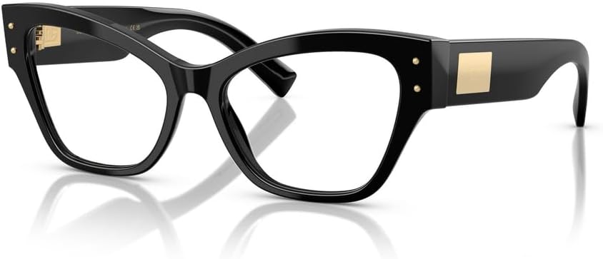 Dolce & Gabbana DG3404 EYEGLASSES BLACK 54mm