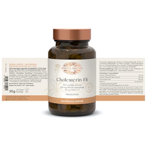 Beta-Glucan Bärbel Drexel Cholesterin Fit Presslinge