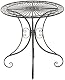 Runder Gartentisch Clp Hari – Bistrotisch aus Eisen im Jugendstil