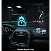 PumpCar 2 pieces Gojo double-sided hanging Japanese anime cherry-scented car air freshener Cool anime hanging for rearview mirror Car Interior Accessories Gifts, purple