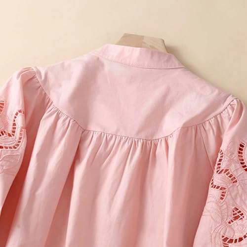 Camisa feminina retrô de verão de algodão e linho, com botões inclinados, camisa feminina de compres