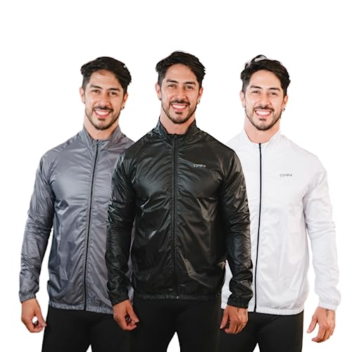 Jaqueta Corta Vento Masculina Impermeável Ziper Total Casaco Espo...