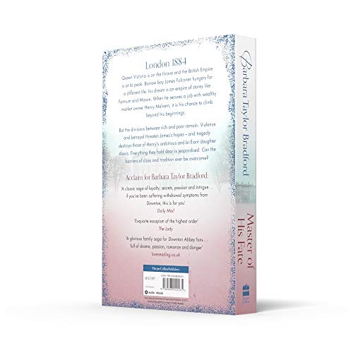Image of Master Of His Fate: The gripping, historical Victorian romance from the author of Sunday Times bestselling fiction like A Woman of Substance