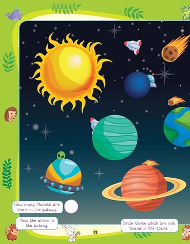 505 Activities for Kids Age 4+ with Fun-filled Educational Activities - Mazes, Connect the dots, Colouring, Word search, Picture puzzles