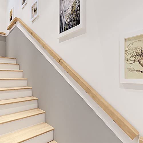 Main courante escalier bois DASHADAO rampe antidérapante support mural - 7