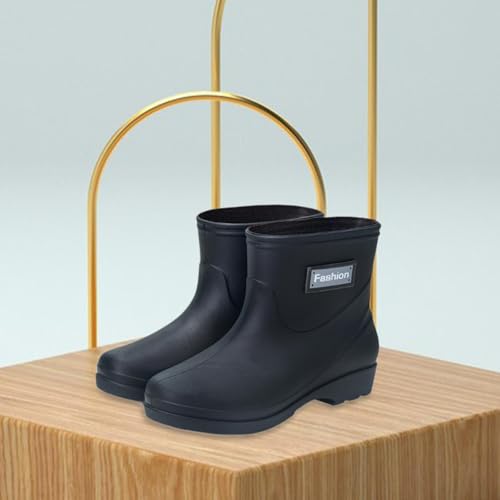 Dynwave Botas de Chuva Femininas Elegantes para Dias Chuvosos para Ciclismo, Acampamento E Viagens