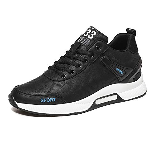 Zapatos Con Alzas Para Hombre Zapatos De Punto Voladores Zapatillas De Deporte Altura -6 Cm Más Grande