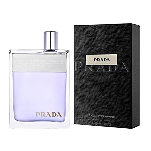 Prada, Amber Pour Homme, Eau de Toilette da uomo, 100 ml.