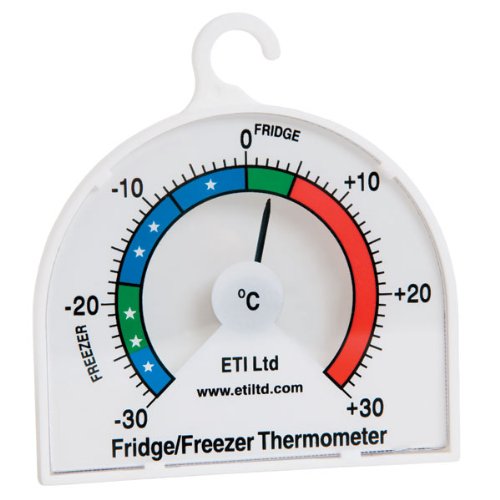 Fridge or Freezer thermometer with 70mm dial