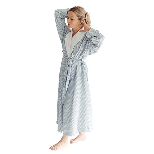 Telegraph Hill Luxury Double Layer Soft Microfiber Spa Bathrobe