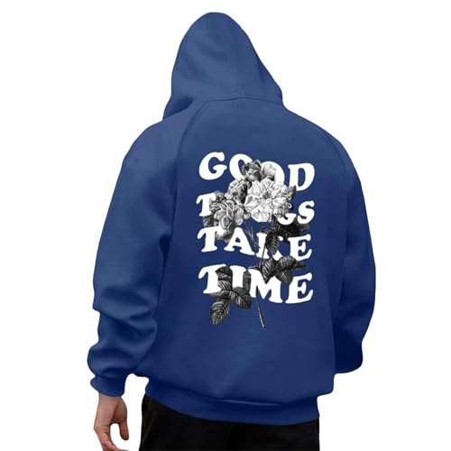 Love Like Jesus Hoodies for Men Letter Graphic Christian Faith Hoodies with Pocket Long Sleeve Drawstring Hooded Sweatshirts