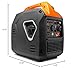 WEN 56203i Super Quiet 2000-Watt Portable Inverter Generator w/Fuel Shut Off, CARB Compliant, Ultra Lightweight, Black/Orange
