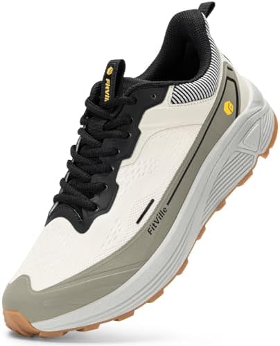 FitVille Wide Trail Running Shoes for Men Lightweight Breathable Walking Shoes Cushioned Athletic Running Sneakers with Arch Support FitVille Wide Trail Running Shoes for Men Lightweight Breathable Walking Shoes Cushioned Athletic Running Sneakers with Arch Support