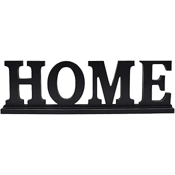 family wooden block letters