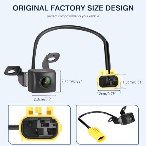 Image of Rear View Backup Camera Fit for Kia Sorento 2014-2015, Reversing Parking Assist Camera OE Replacement 95760-2P600 95760 2P600 957602P600 95760-2P600FFF 957602P600FFF 95760 2P600FFF