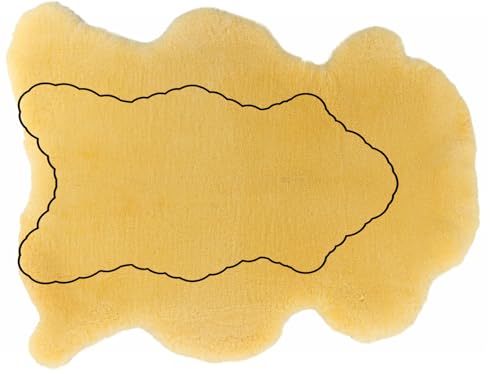 Image of CleanSheep Extra Wide Medical Sheepskin, USA Made, Washable, Pressure Relief Natural Underlay for Bed