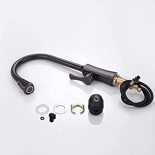 Grifo para fregadero de cocina extensible para limpiar y cocinar sin esfuerzo 2