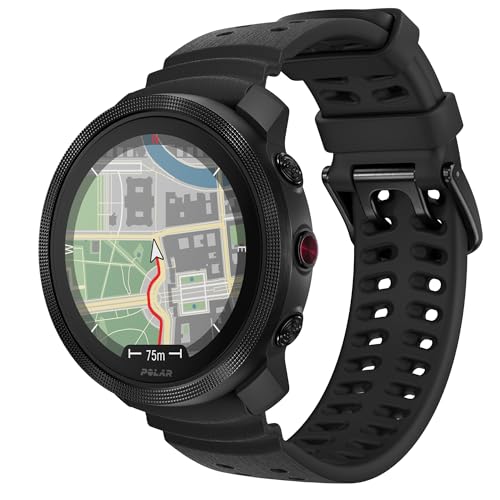 Polar Vantage M3 – Reloj para Running con Pantalla AMOLED, GPS de Doble Frecuencia, Navegación Giro a Giro, hasta 7 Días de Autonomía