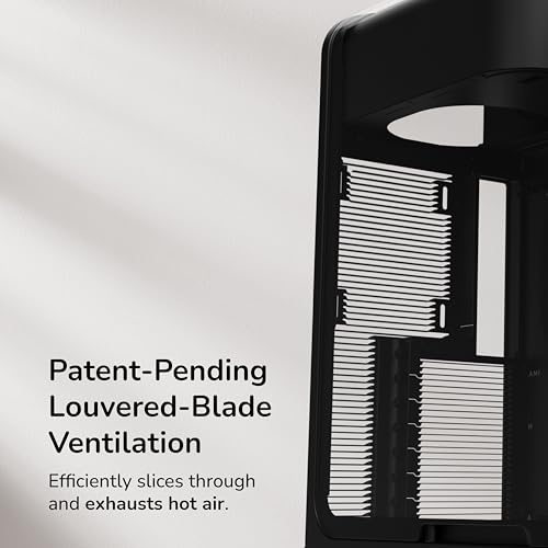 Image of Hyte X50 - Modern Performance ATX Mid-Tower Gaming PC Case - Optimized High Airflow Chassis - 4mm Thick, Curved, Laminated Acoustic Glass - Micro Mesh Panels w Sturdy Stamped Steel - Pitch Black