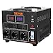 VEVOR Voltage Converter Transformer, 5000W, Heavy Duty Step Up/Down Transformer, Convert from 110 Volt to 220 Volt and from 220 Volt to 110 Volt, with US Outlet EU Outlet 5V USB Port, CE Certified