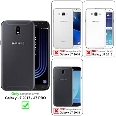 Amazon Com Cadorabo Case Compatible With Samsung Galaxy J7 17 In Frosty Red Shockproof And Scratch Resistent Plastic Hard Cover Ultra Slim Protective Shell Bumper Back Skin Cell Phones Accessories